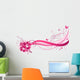 Hibiscus Pink Florals Design
