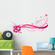 Hibiscus Pink Florals Design