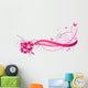 Hibiscus Pink Florals Design