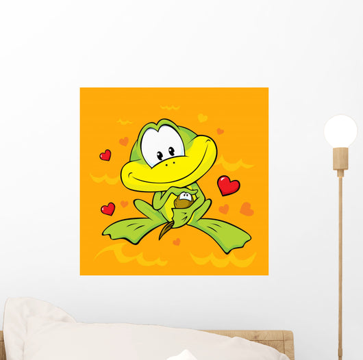Frog Holds Her Arms