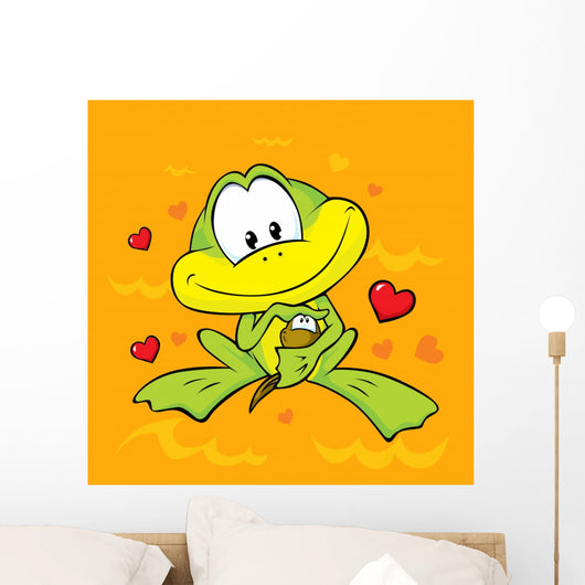 Frog Holds Her Arms