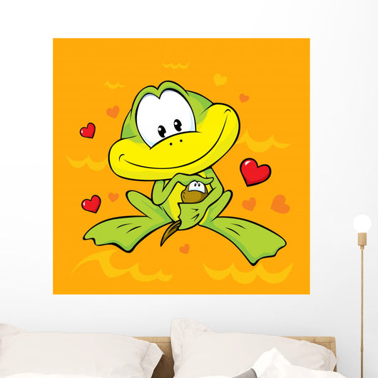 Frog Holds Her Arms