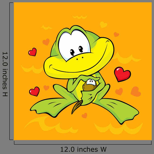 Frog Holds Her Arms