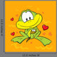 Frog Holds Her Arms