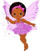Cute Little Baby Fairy Wall Decal