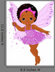 Cute Little Baby Fairy Wall Decal