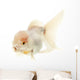 White Goldfish Wall Decal