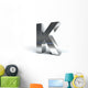 Metal Alphabet Character K