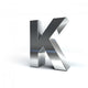 Metal Alphabet Character K