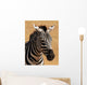 Portrait Plains Zebra Equus Wall Mural