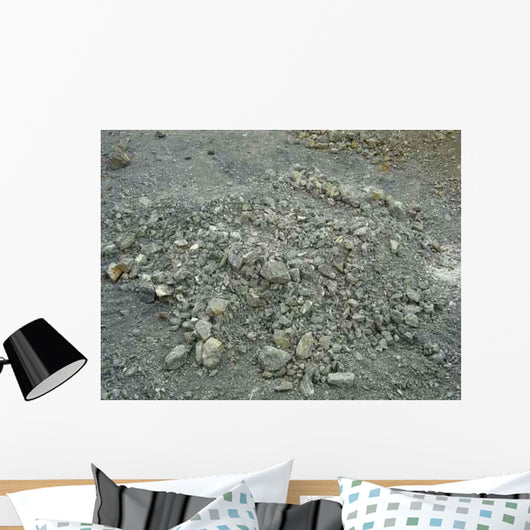 Quarry Rock Piles Wall Decal