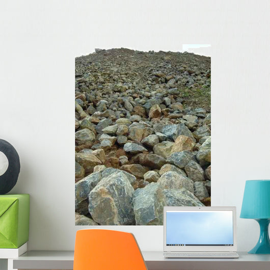 Quarry Stockpile Wall Decal