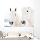 White Horses Wall Mural