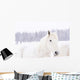 White Horses Wall Mural