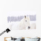 White Horses Wall Mural