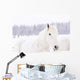 White Horses Wall Mural
