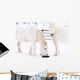 White Horses Wall Mural
