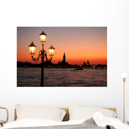Venice Street Light Sunset