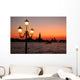 Venice Street Light Sunset