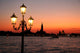 Venice Street Light Sunset