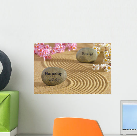 Zen Garden With Harmony and Energy Wall Mural