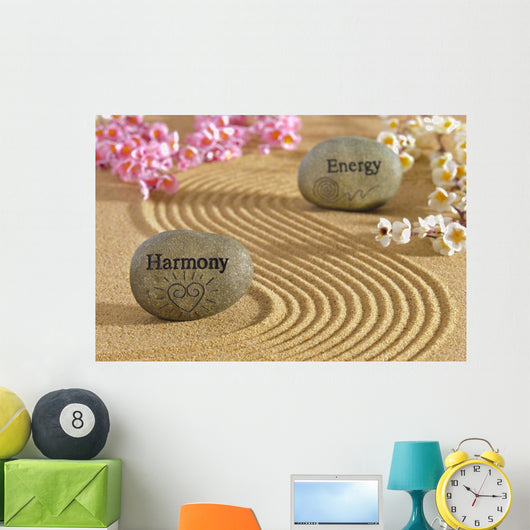 Zen Garden With Harmony and Energy Wall Mural