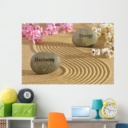 Zen Garden With Harmony and Energy Wall Mural
