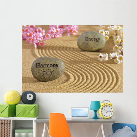 Zen Garden With Harmony and Energy Wall Mural