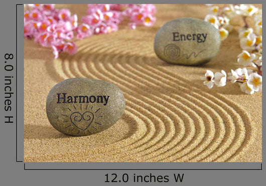 Zen Garden With Harmony and Energy Wall Mural