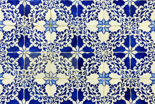 Blue Azulejos Portuguese Tiles Wall Decal