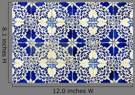 Blue Azulejos Portuguese Tiles Wall Decal