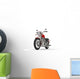 Old Red Bike Wall Decal