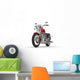 Old Red Bike Wall Decal