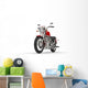 Old Red Bike Wall Decal