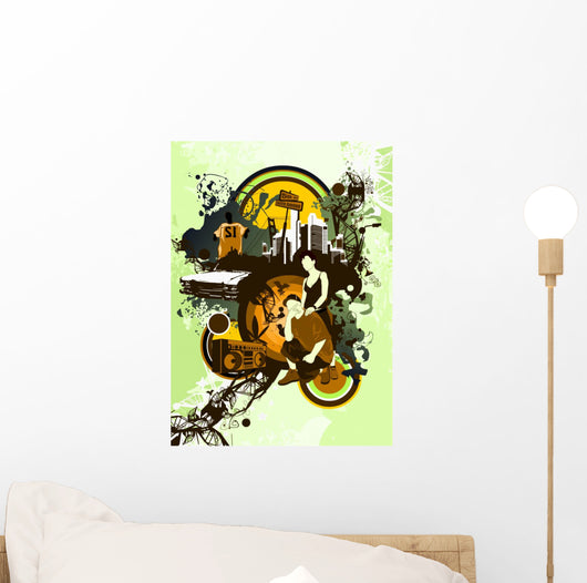 hip hop Wall Mural