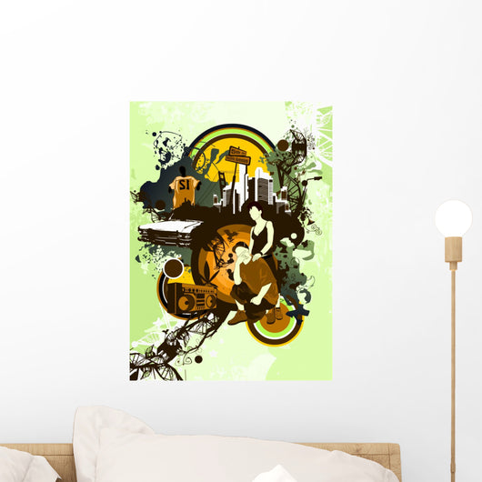 hip hop Wall Mural