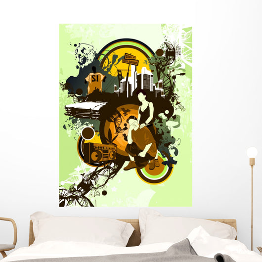 hip hop Wall Mural