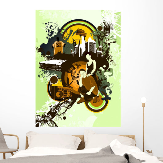 hip hop Wall Mural