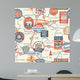 Vintage Vector Road Map Wall Decal