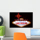 welcome to las vegas sign Wall Mural