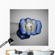 United States Fist with Wall Mural