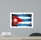 Grungy Cuban Flag