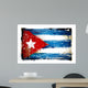 Grungy Cuban Flag