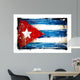 Grungy Cuban Flag
