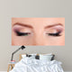 Beautiful Female Eyes with Wall Mural