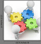 3D Small People Gears