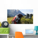 Wandern Rucksack Und Bergschuge Wall Decal