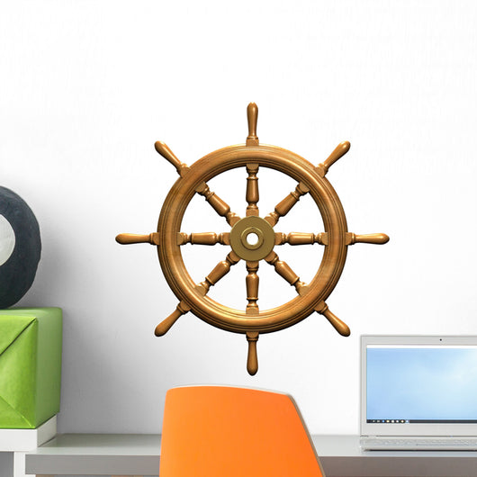 Ship Wheel Wall Decal