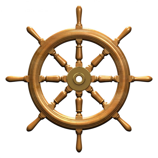 Ship Wheel Wall Decal