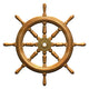 Ship Wheel Wall Decal
